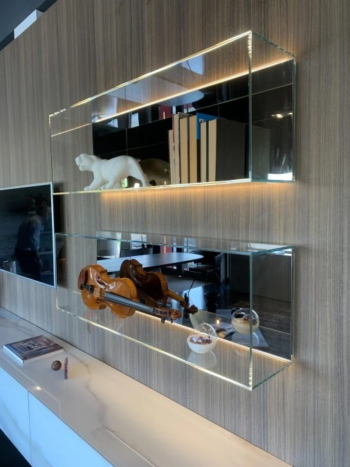 Soggiorno Lago LIVING MATERIA E 36e8 GLASS