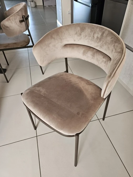 Sedia con braccioli Ozzio EGO BR