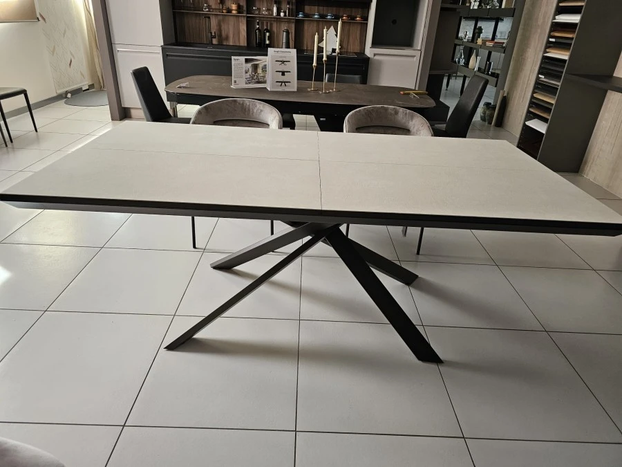 Tavolo allungabile Ozzio TAVOLO CERAMICA LUCE