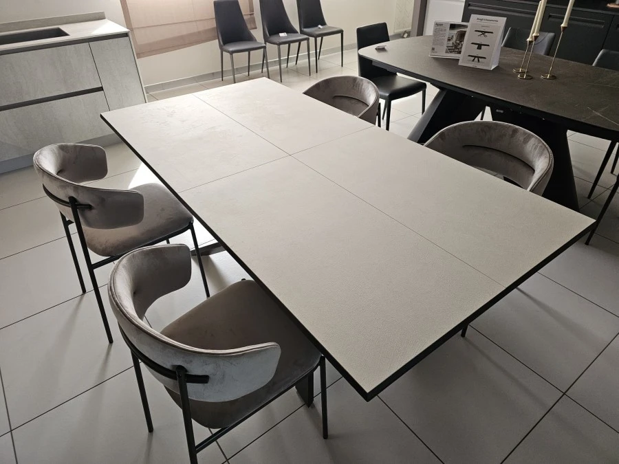 Tavolo allungabile Ozzio TAVOLO CERAMICA LUCE
