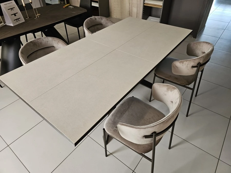 Tavolo allungabile Ozzio TAVOLO CERAMICA LUCE