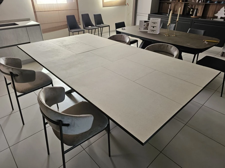 Tavolo allungabile Ozzio TAVOLO CERAMICA LUCE