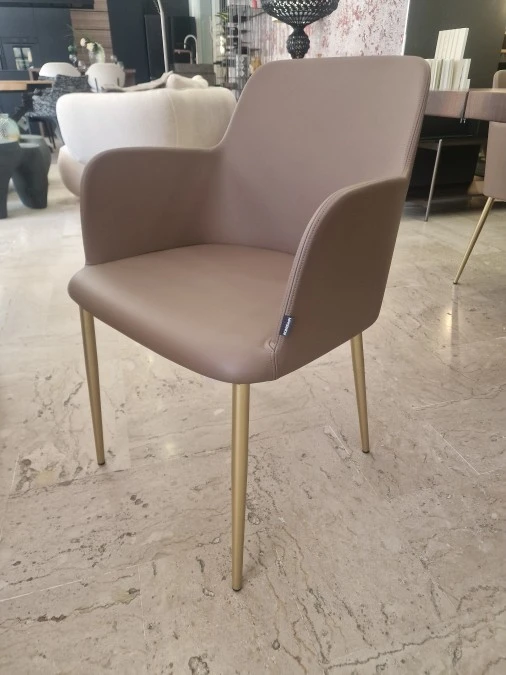 Sedia con braccioli Bontempi Margot 40.46