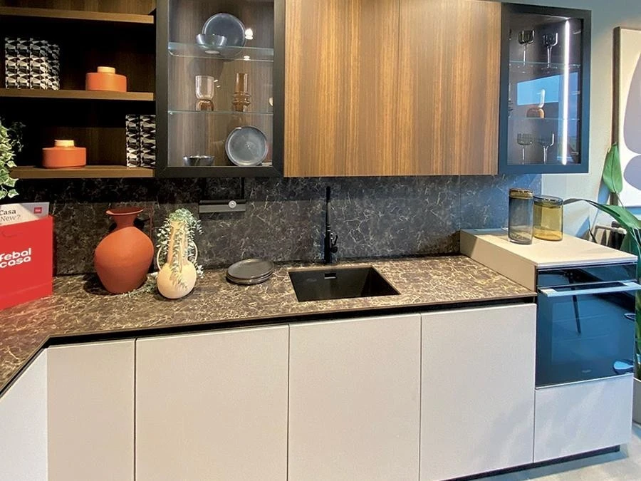 Cucina con Isola Febal Casa Origina Line