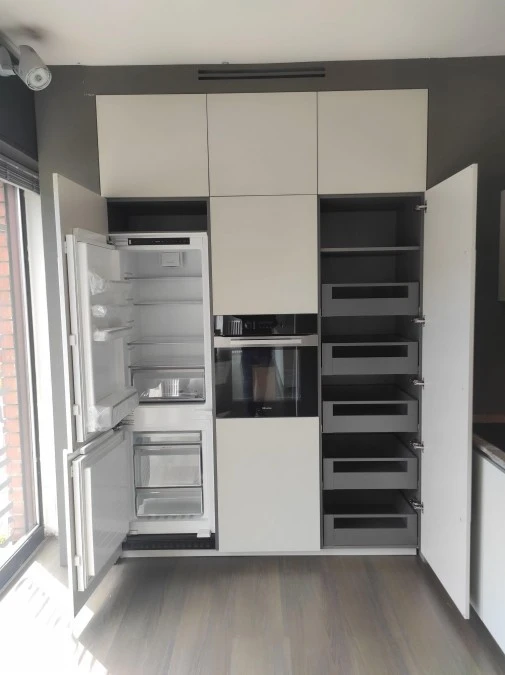 Cucina lineare Ernestomeda one grigio seta