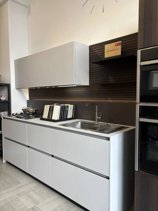 Cucina lineare Pedini Moka