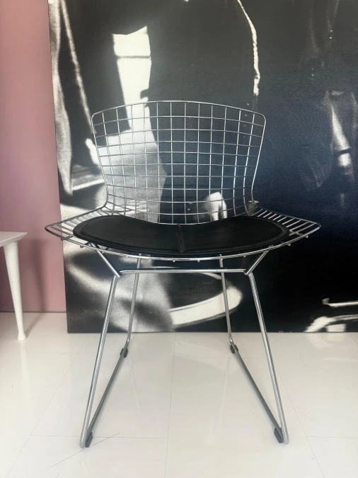 Sedia senza braccioli Prospettive Bertoia