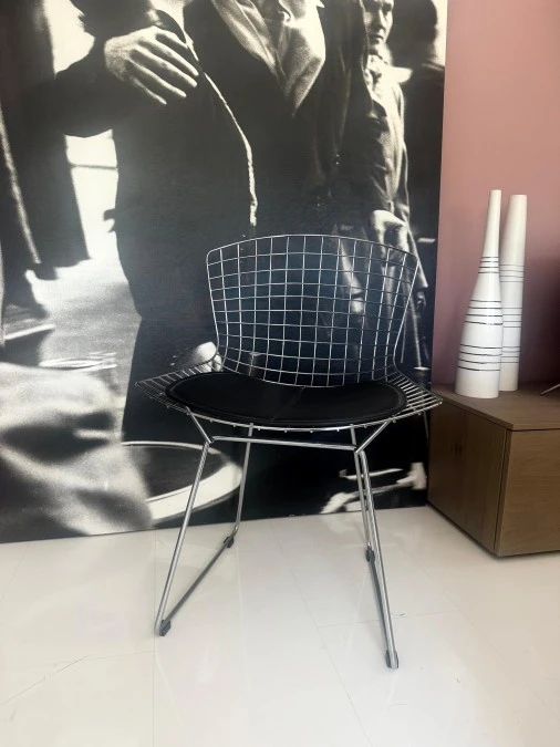 Sedia senza braccioli Prospettive Bertoia