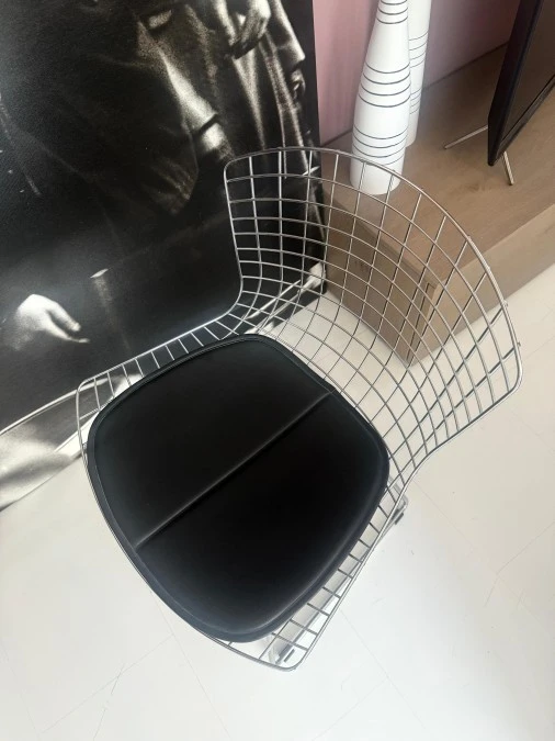 Sedia senza braccioli Prospettive Bertoia
