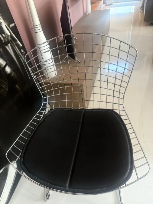 Sedia senza braccioli Prospettive Bertoia