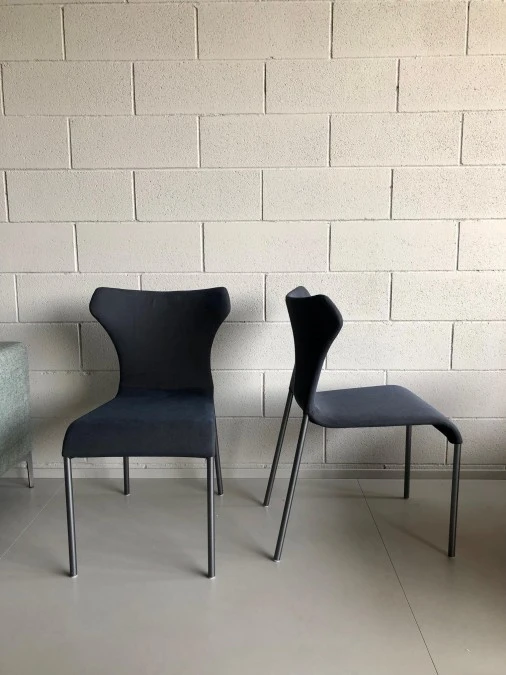 Sedia senza braccioli B&B Italia Papilio