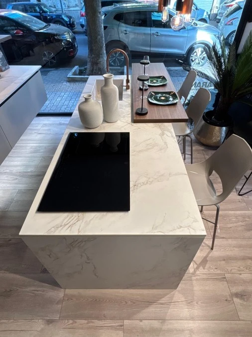 Cucina con Isola Aran cucine Erika Pet