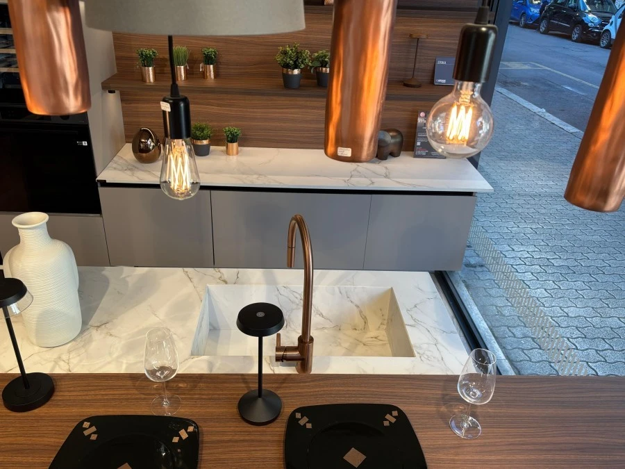 Cucina con Isola Aran cucine Erika Pet