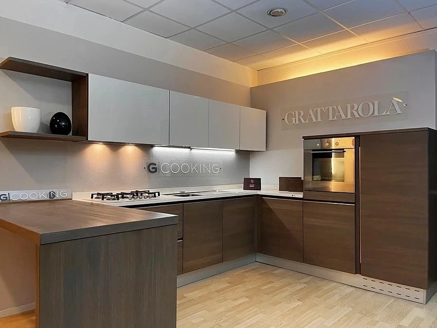 Cucina angolare Grattarola AQUA