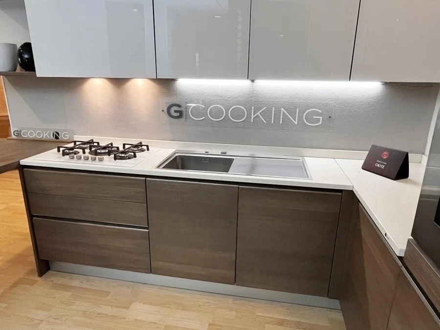 Cucina angolare Grattarola AQUA