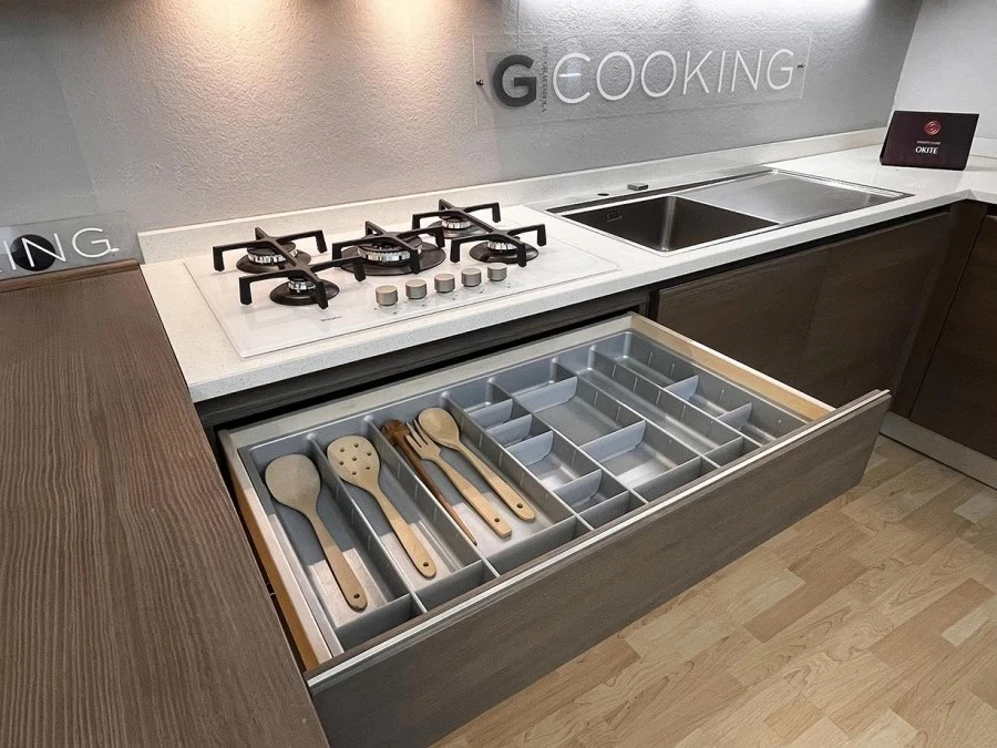Cucina angolare Grattarola AQUA