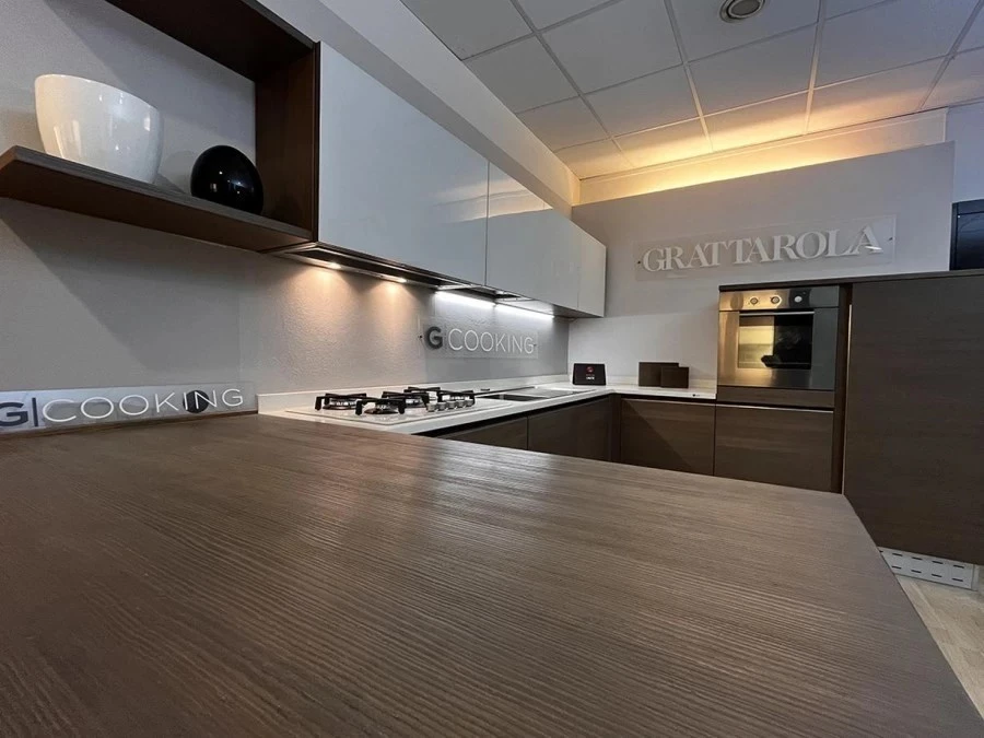 Cucina angolare Grattarola AQUA
