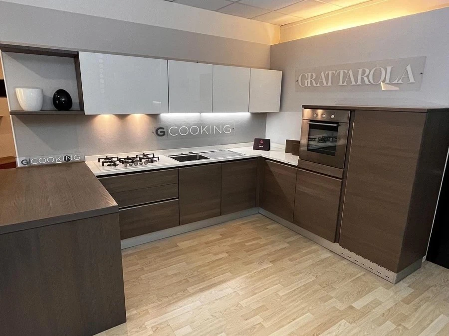 Cucina angolare Grattarola AQUA