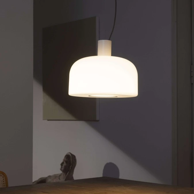 Lampada sospesa Flos Bellhop Glass S2