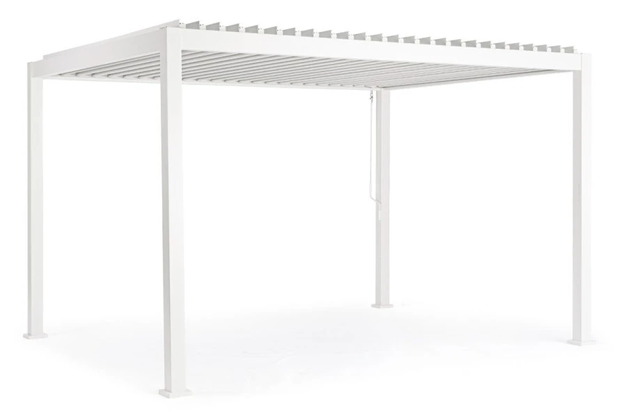 Gazebi Bizzotto PERGOLA PACIFIC 3X4 BIANCO