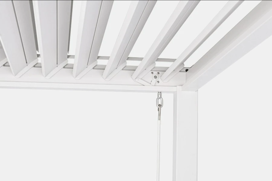 Gazebi Bizzotto PERGOLA PACIFIC 3X4 BIANCO