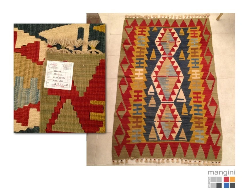Tappeto Produzione Artigianale Erciyes