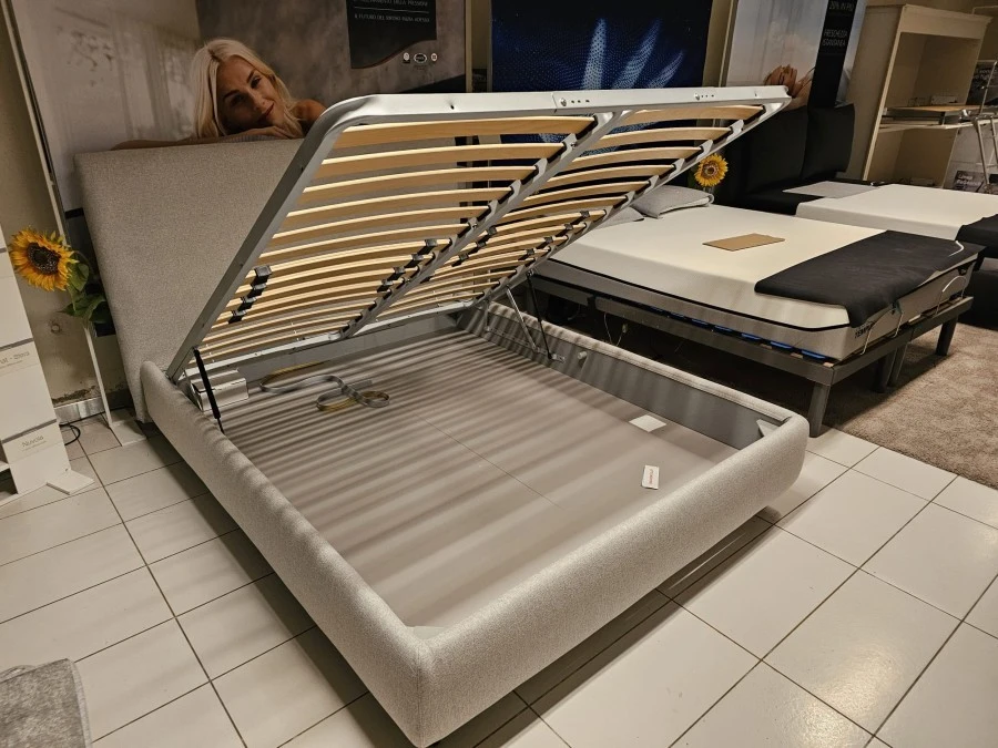 Letto matrimoniale con contenitore Tempur UNO