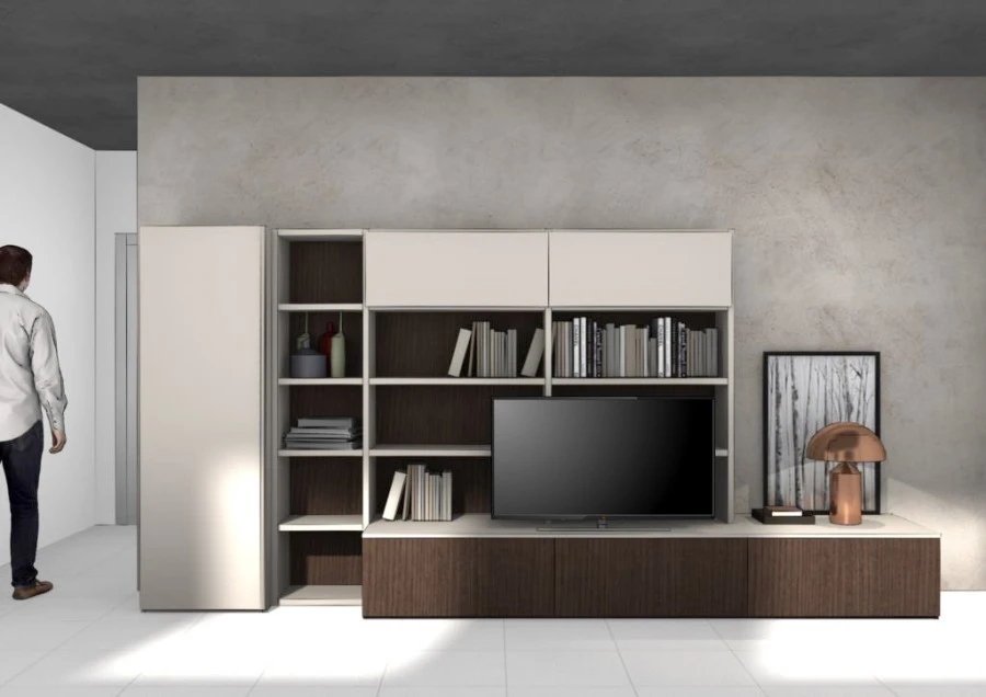 Soggiorno componibile Produzione Artigianale Living