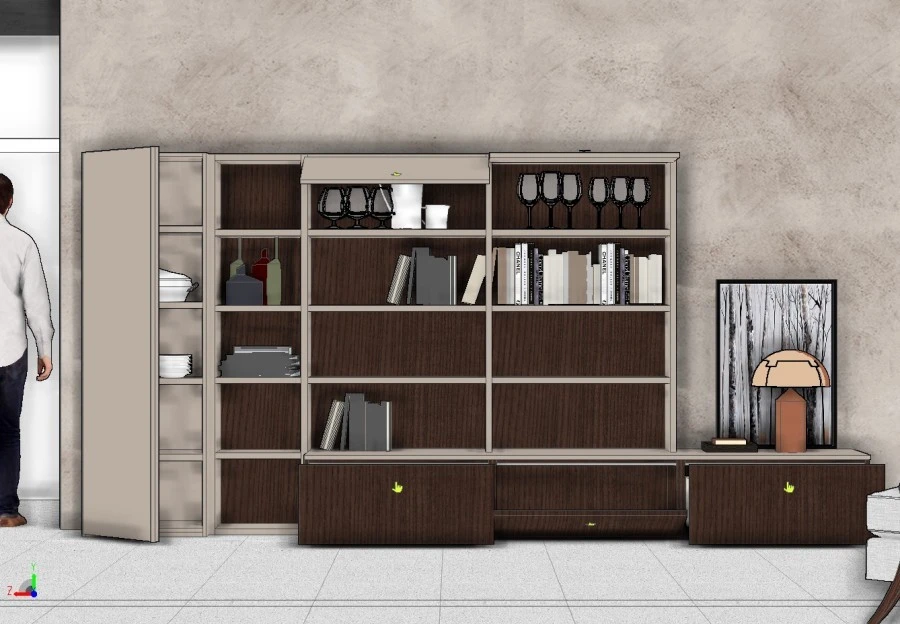 Soggiorno componibile Produzione Artigianale Living