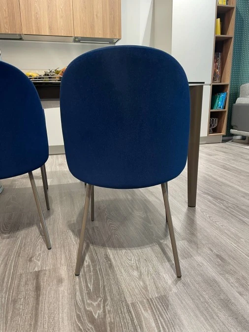 Sedia senza braccioli Connubia Tuka