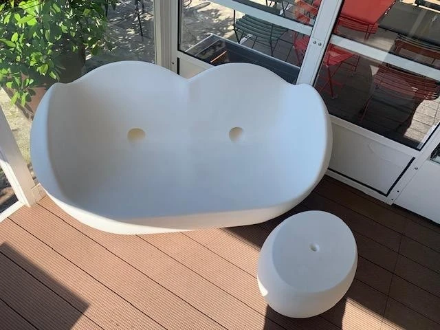 Divano da giardino Slide Blossy