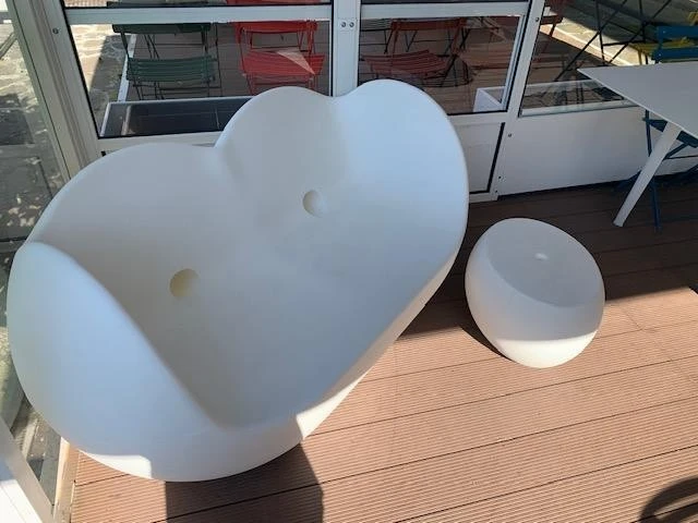 Divano da giardino Slide Blossy