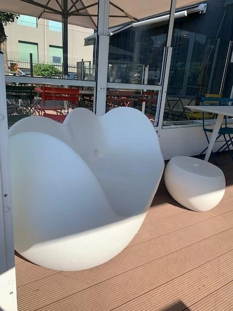 Divano da giardino Slide Blossy