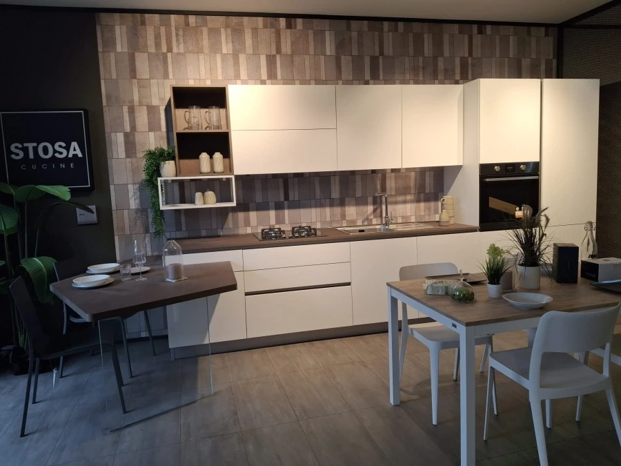 Cucina lineare Stosa Cucine Kaya
