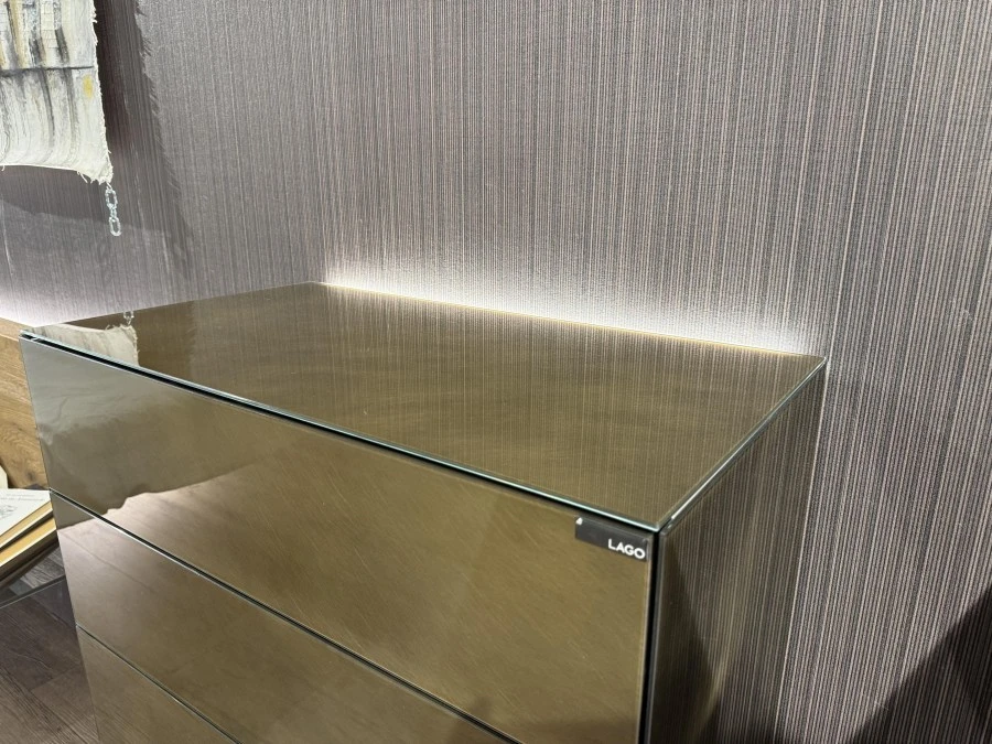 Cassettone Lago Materia Dressers Set di 2 pezzi
