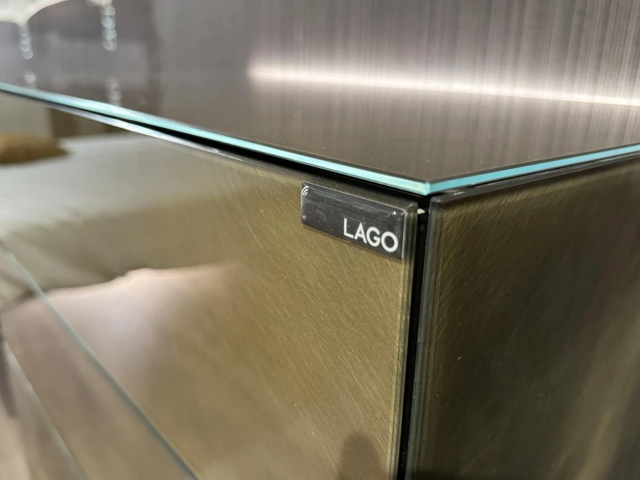 Cassettone Lago Materia Dressers Set di 2 pezzi