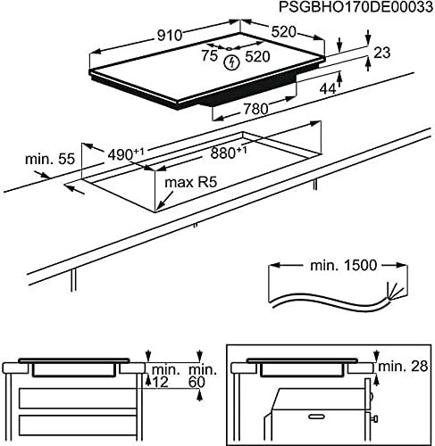 Piano Cottura AEG IKE 95417 FB