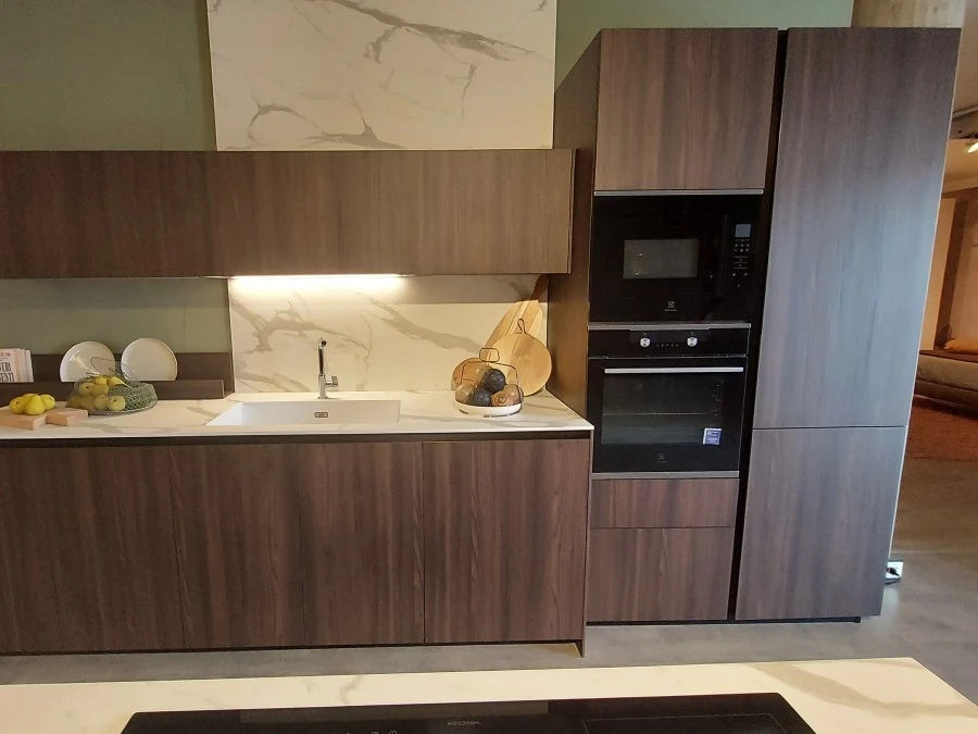 Cucina con Isola Arrital Ak Project Profilo Step