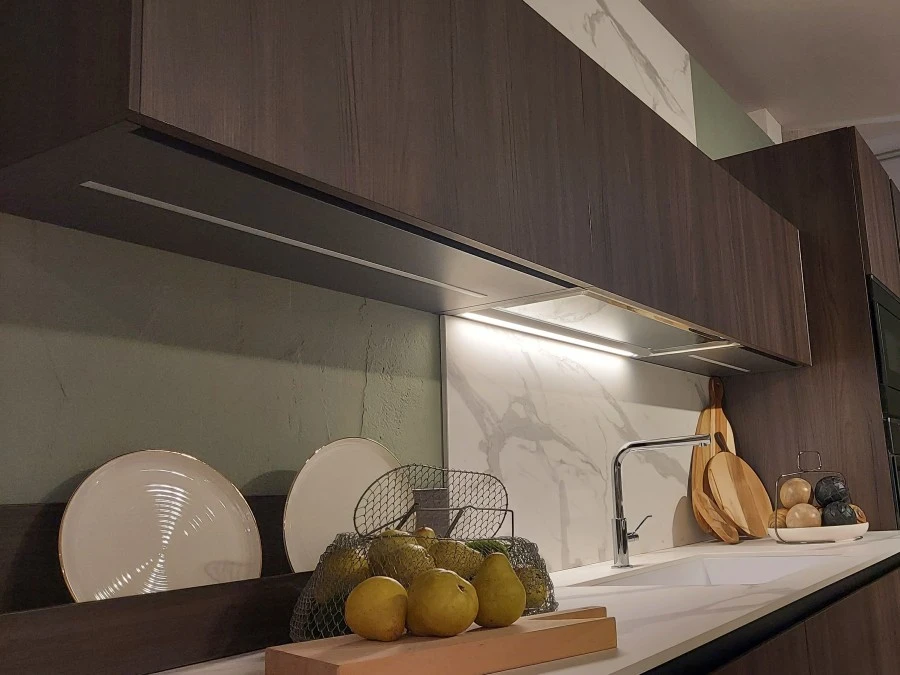 Cucina con Isola Arrital Ak Project Profilo Step