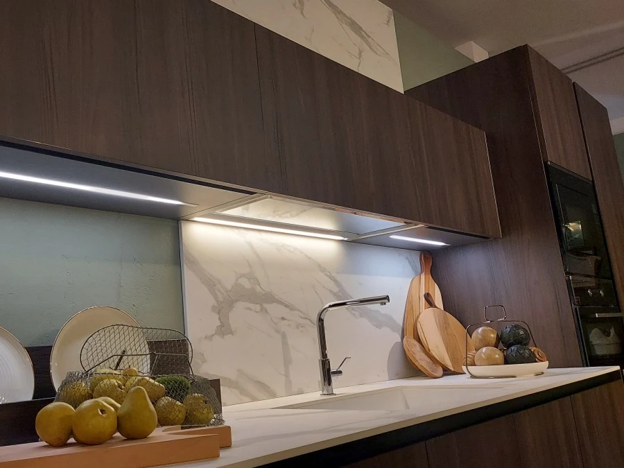 Cucina con Isola Arrital Ak Project Profilo Step