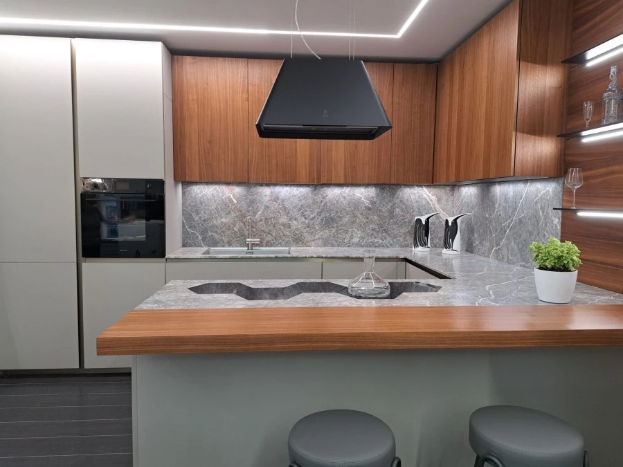 Cucina con penisola Effeti E0