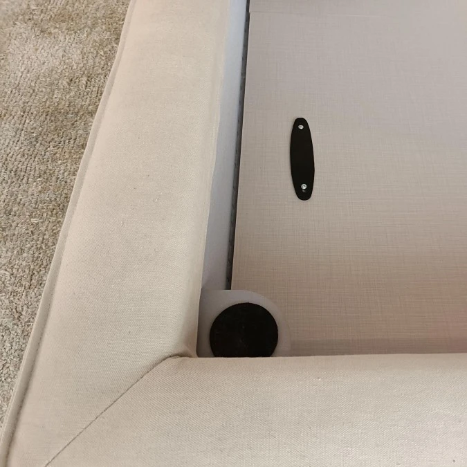 L'interno del contenitore