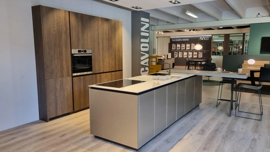 Cucina con Isola Scavolini LUMINA