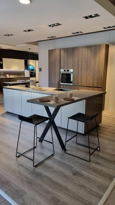 Cucina con Isola Scavolini LUMINA