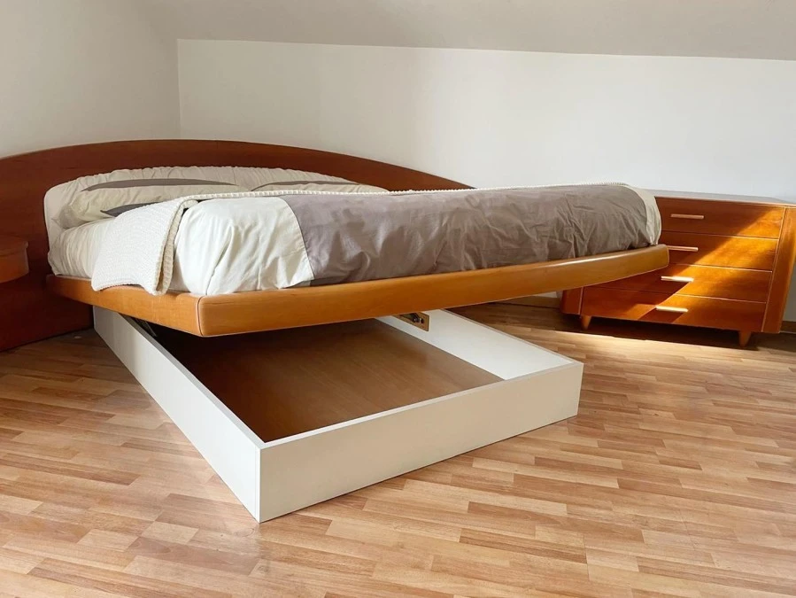 Letto con gruppo Produzione Artigianale VeroLegno