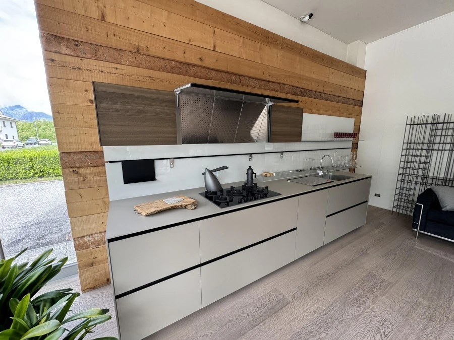 Cucina lineare Valcucine Riciclantica