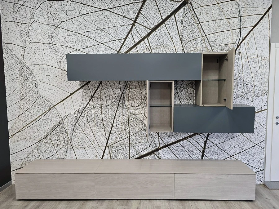 Soggiorno componibile Moretti Compact Living Kosmos