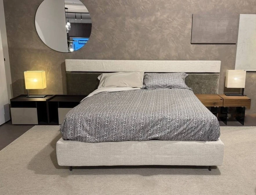 Letto matrimoniale con contenitore Twils INFINITO
