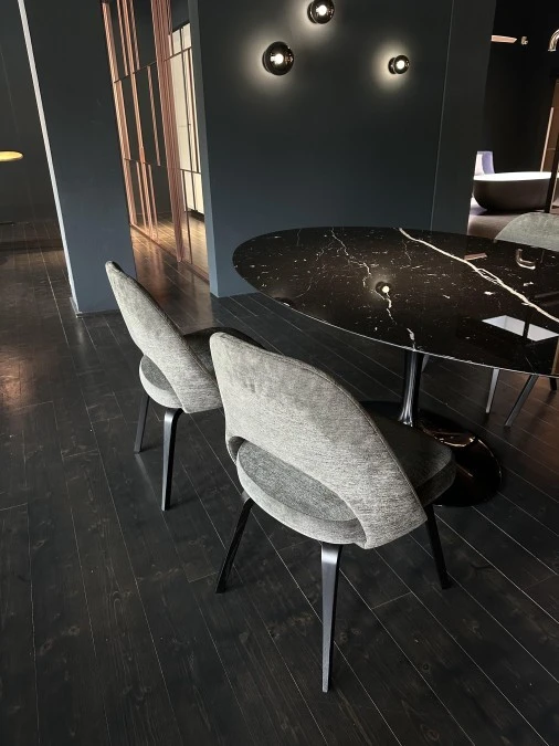 Sedia con braccioli Knoll Conference