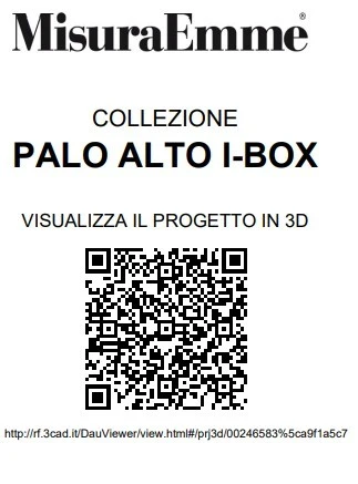 Armadio battente MisuraEmme PALO ALTO I-BOX